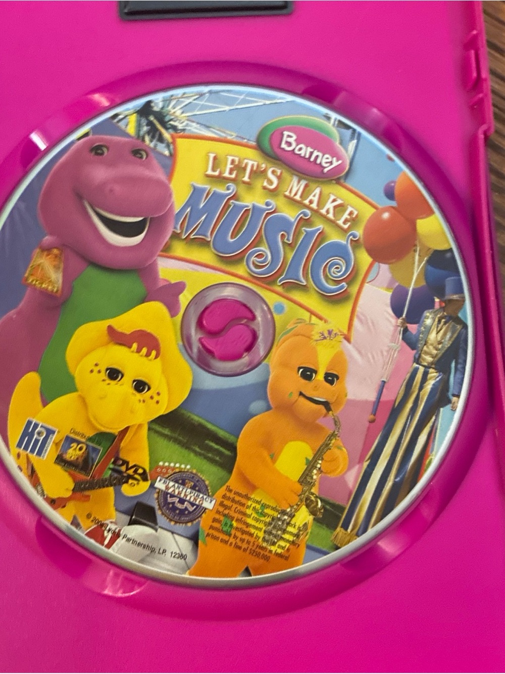 Barney DVD: Let's Make Music - Never Seen On Tv With Baby Bop and BJ Musical - Picture 4 of 16